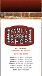 Mobile Screenshot of denvillefamilybarber.com